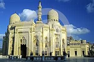 El-Mursi Abul-Abbas Mosque in Alexandria, Egypt