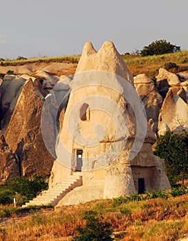 El Nazar church in Cappadocia, Turkey photo