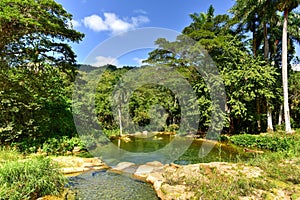El Nicho Waterfalls in Cuba photo