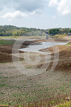 The El-Nino natural disaster caused one of the largest dams in Bali, the Palasari Dam, to experience the worst drought in history
