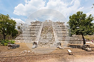 El Osario o Tumba del Gran Sacerdote, Chichen Itza, Yucatan, Mexico photo