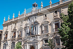 El palacio de la real chancillerÃÆÃÂ­a mandado construir por el rey photo