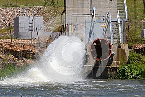 El Pardo Reservoir, in the Community of Madrid, Spain photo