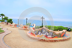 El Parque del Amor, in Miraflores, Lima, Peru