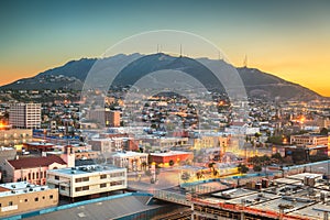 El Paso, Texas, USA Downtown Skyline photo