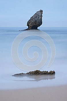 El Picon en la playa de Buelna, Llanes, Asturias photo