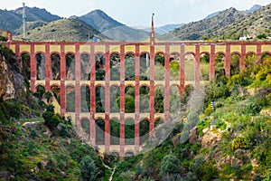 El Puente del Aguila, old aqueduct in Nerja photo