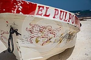 El pulpo fishing boat photo