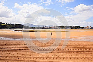 El Puntal beach, Santander