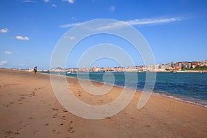 El Puntal beach, Santander