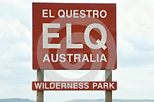 El Questro Sign - Kimberley