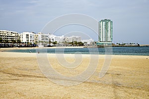 El Reducto beach in Arrecife (Lanzarote) photo