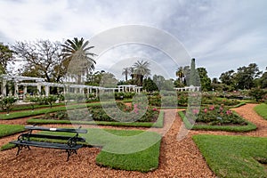 El Rosedal Rose Park at Bosques de Palermo - Buenos Aires, Argentina