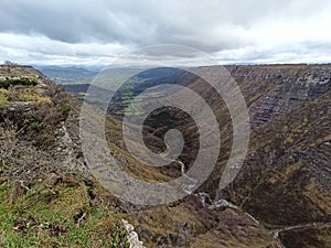 El Salto del Nervion waterfall, Burgos, the largest waterfall in Europe