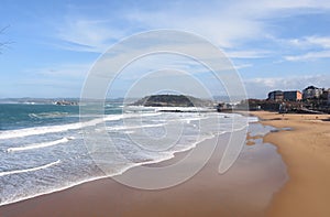 El Sardinero beach, Santander, Cantabria,