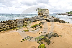 El Sardinero beach in Santander, Spain