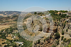 El Tajo Canyon from Ronda Spain