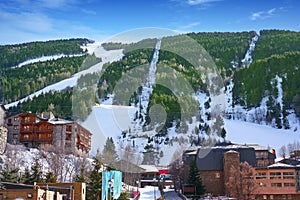 El Tarter ski village in Andorra Grandvalira photo