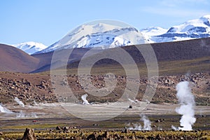 El Tatio geyser field, Atacama Desert, Chile