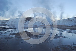 El Tatio Geysers photo