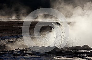 El Tatio Geysers - Atacama Desert - Chile photo