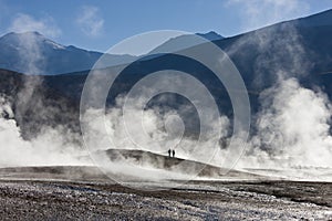 El Tatio Geysers - Atacama Desert - Chile photo