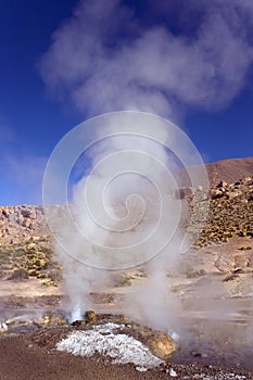 El Tatio Geysers - Atacama Desert - Chile photo