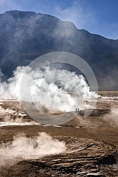 El Tatio Geysers - Atacama Desert - Chile photo