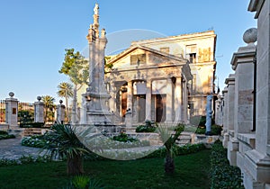 El Templete in Old Havana, a colonial monument in Old havana photo