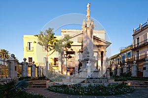 El Templete in Old Havana marking the site of the foundation of the city