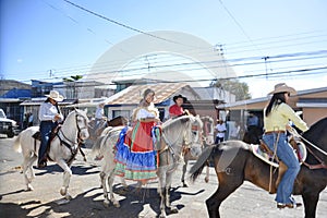 El Tope, the Costa Rican National Day of Horsesman in Liberia