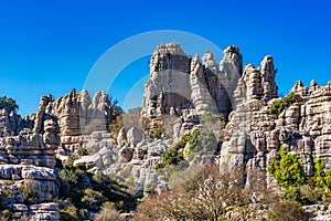 El Torcal de Antequera, Andalusia, Spain, near Antequera, province Malaga photo