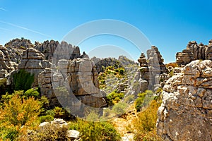 El Torcal de Antequera natural park, Spain