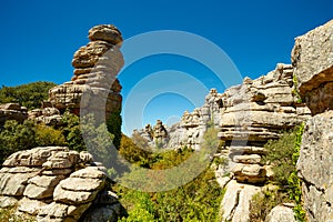 El Torcal de Antequera natural park, Spain