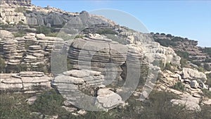 El Torcal de Antequera, view from the mountain