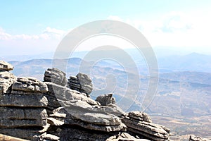 El Torcal Park Nature Reserve, Andalusia, Spain