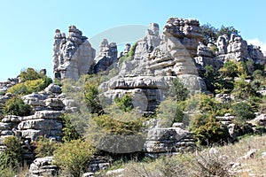 El Torcal Park Nature Reserve, Spain, Andalusia photo