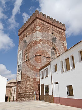 El Torreon tower at Alcazar de San Juan