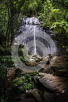 El Yunque La Coca waterfall photo