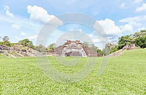 The elaborate ruins of Comalcalco in Tabasco, Mexico, is the western-most Mayan city and the only ever built of brick