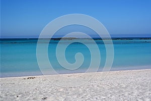 Elafonissos beach, crete, greece