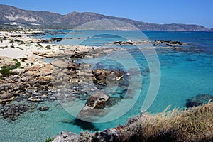 Elafonissos beach, crete, greece