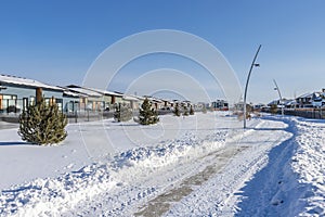 Elaine Hnatyshyn Park in the city of Saskatoon, Saskatchewan, Canada