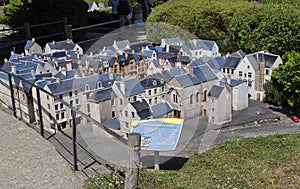 Elancourt F,July 16th: Place Plumereau a Tours in the the Miniature Reproduction of Monuments Park from France