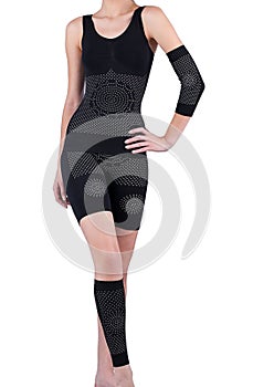 Elastic body slimmer dress