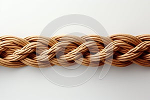 Elastic Coard on white background