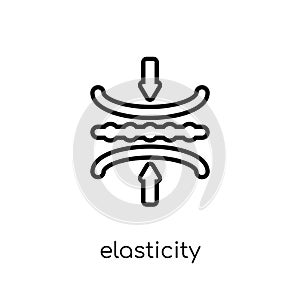 Elasticity icon from Elasticity collection. photo