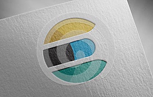 Elastic-elasticsearch on paper texture