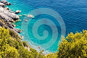 Elba island sea near Pomonte