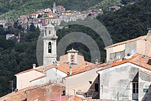 Elba island at Tuscany Marciana vilage photo